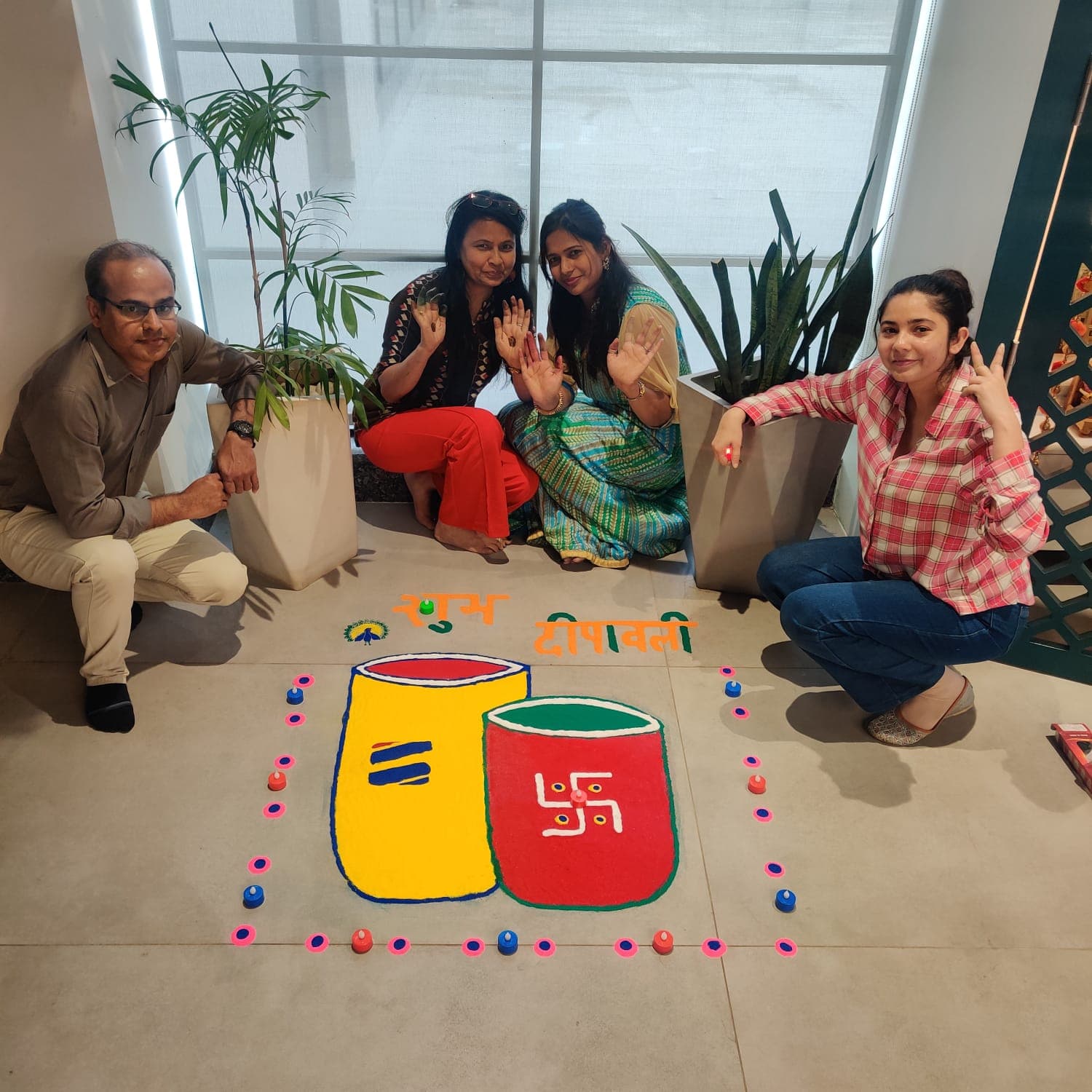 Sharda employee celebration and engagement activity 7