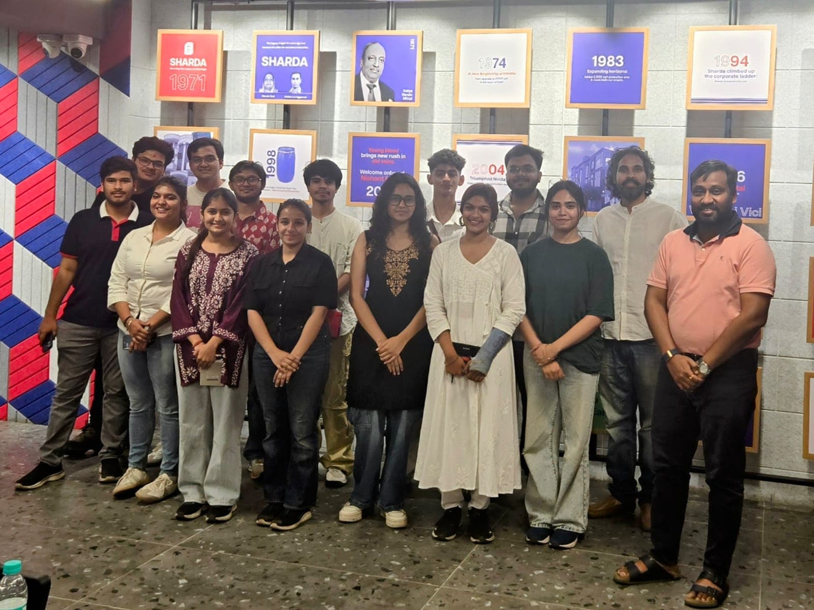 Industrial visit and internships for students