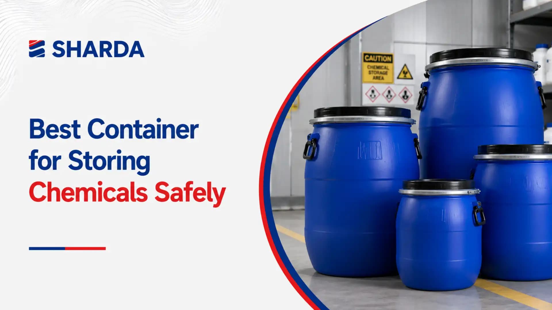 Best Container for Storing Chemicals Safely