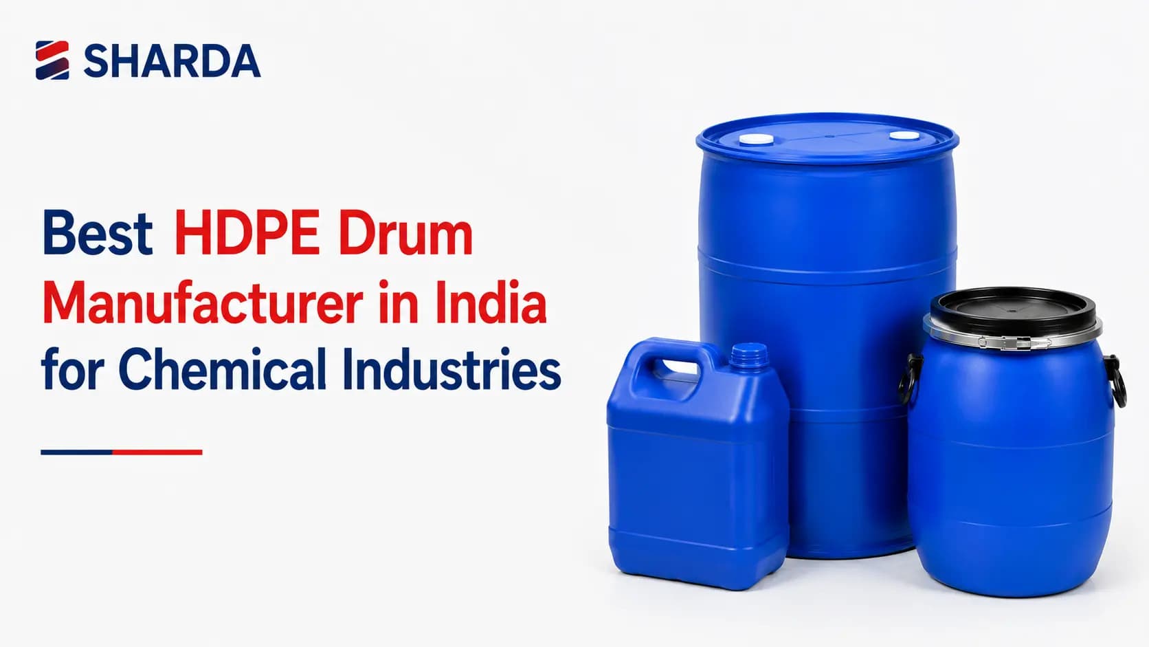 Best HDPE Drum Manufacturer in India for Chemical Industries