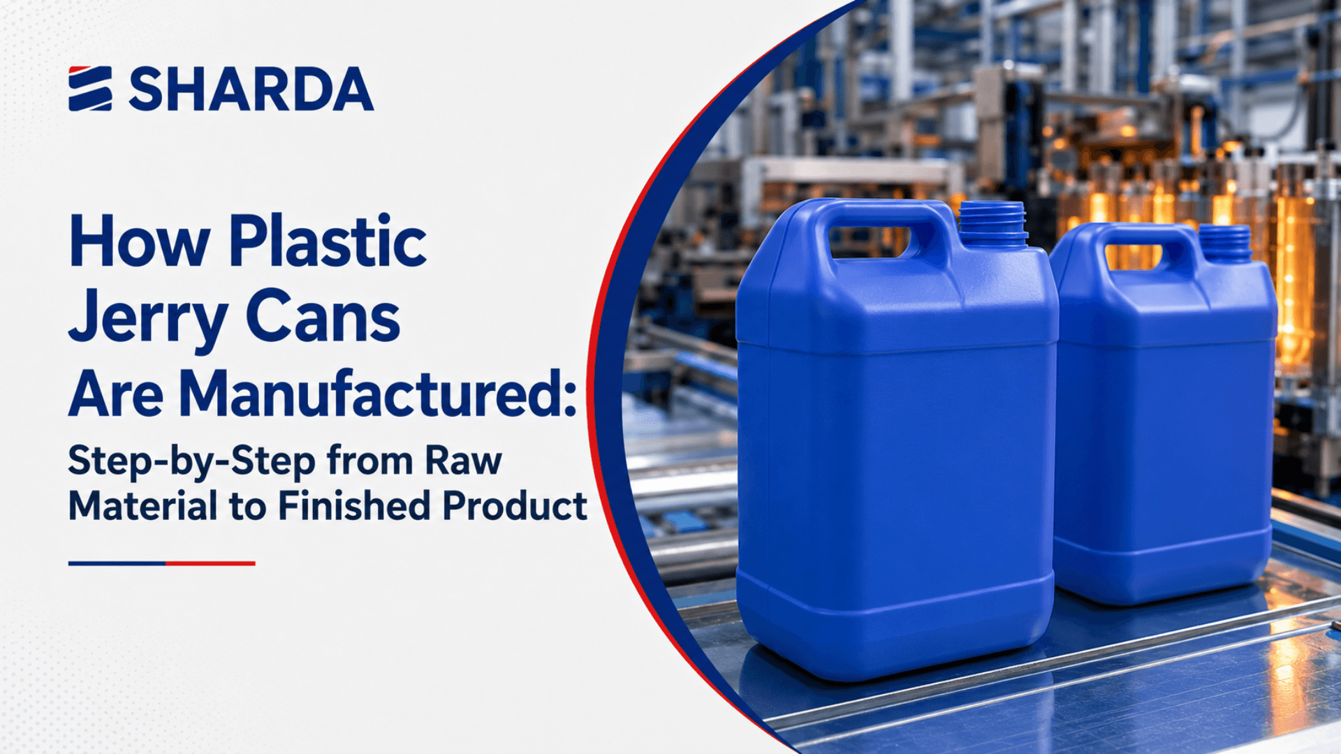 Plastic Jerry Cans Are Manufactured
