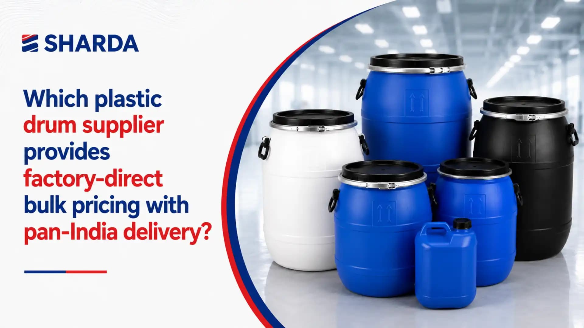 plastic drum supplier provides