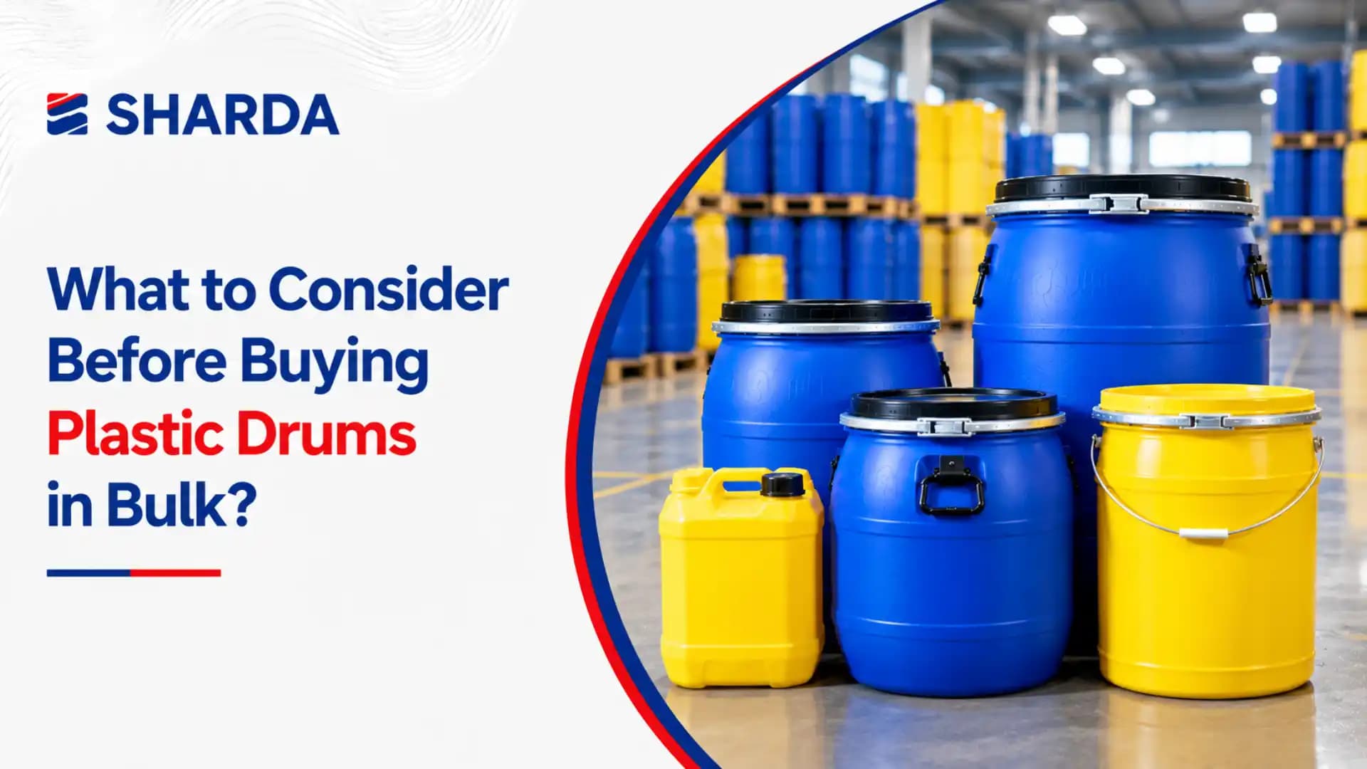 What to Consider Before Buying Plastic Drums in Bulk